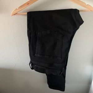 Everlane black skinny jeans